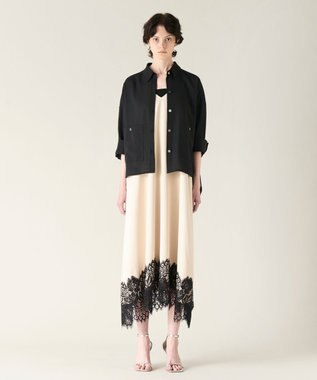 GRACE CONTINENTAL コクーンシルエットシャツ ブラック