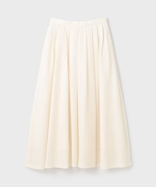 GRACE CONTINENTAL シアーメッシュスカート キナリ