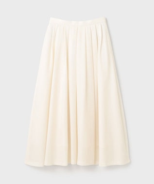 GRACE CONTINENTAL シアーメッシュスカート キナリ