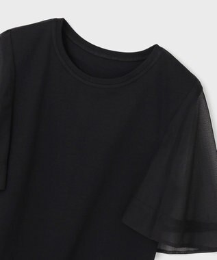 GRACE CONTINENTAL シアーケープカットトップ ブラック