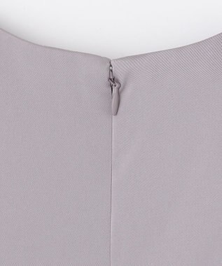 GRACE CONTINENTAL サテンフレアドレスパンツ グレー