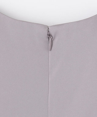 GRACE CONTINENTAL サテンフレアドレスパンツ グレー