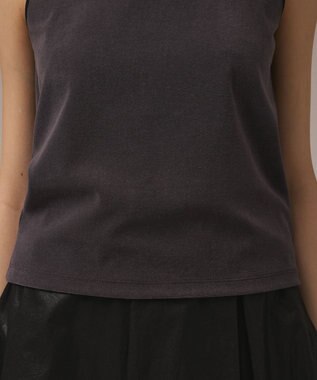 GRACE CONTINENTAL ルーズパーカーsetトップ チャコール