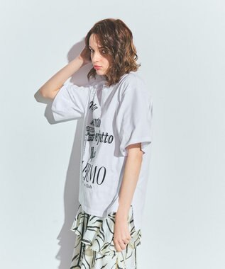 GRACE CONTINENTAL リゾートビーチTシャツ ホワイト