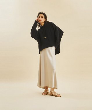 GRACE CONTINENTAL サテンミリタリーロングスカート36300円 サテンミリタリーロングスカート / GRACE CONTINENTAL | GRACE