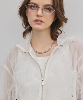 GRACE CONTINENTAL チュールパーカー