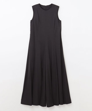 GRACE CONTINENTAL サテンフレアドレスパンツ ブラック