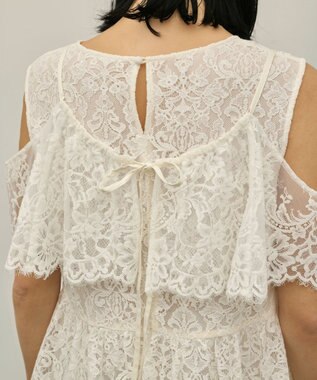 GRACE CONTINENTAL レイヤードレーストップ キナリ