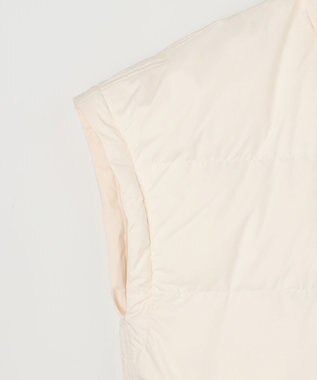 GRACE CONTINENTAL ヘムファーショートダウンジャケット キナリ