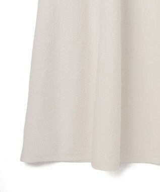 GRACE CONTINENTAL エスニック刺繍ニットワンピース ホワイト