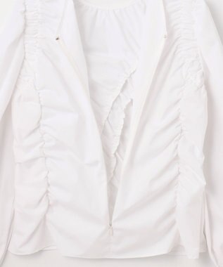 新品【グレースコンチネンタル　ダイアグラム】ギャザー　ブラウス　パフスリーブ trim_ofgrc_itemb3b173b6d5fa11e