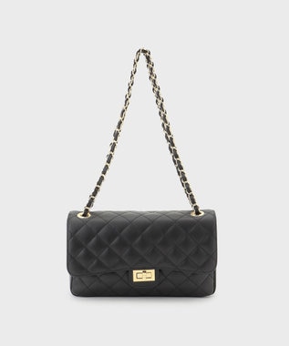 GRACE CONTINENTAL MaisonVincent チェーンバッグM ブラック