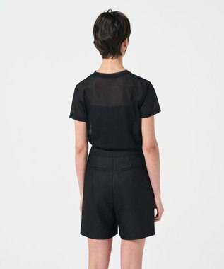 986y*新品 グレースクラス リネンタッチショート パンツ リネンタッチハーフパンツ / GRACE CONTINENTAL | GRACE