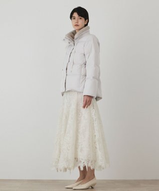 GRACE CONTINENTAL ファー衿ダウンコート キナリ