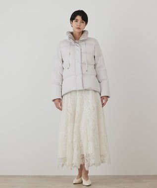 GRACE CONTINENTAL ファー衿ダウンコート キナリ