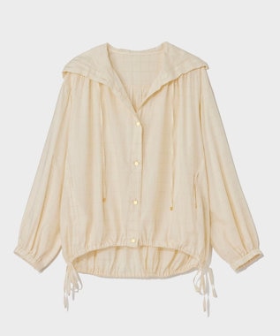 GRACE CONTINENTAL ラメチェックフーディー キナリ