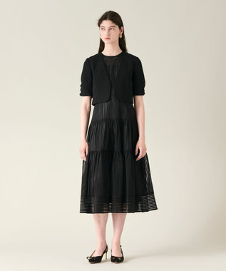 GRACE CONTINENTAL ショートボレロ ブラック