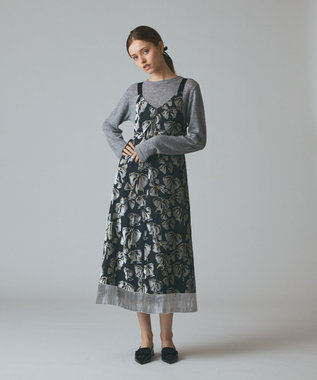 【超美品】GRACE CONTINENTAL フラワープリントタックワンピース / GRACE CONTINENTAL | GRACE
