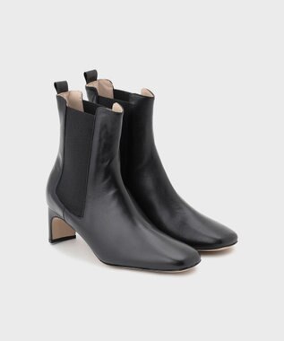 GRACE CONTINENTAL CORSO ROMA スクエアーショートブーツ ブラック