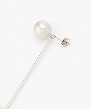 GRACE CONTINENTAL アシメクリアリングピアス シルバー