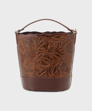 GRACE CONTINENTAL Mini Bucketbag タンブガッティ