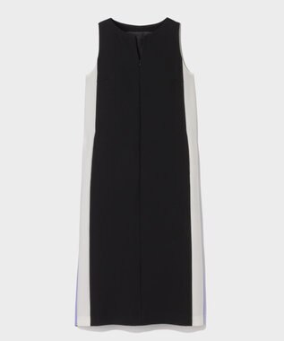 GRACE CONTINENTAL ケープレイヤードドレス ブラック