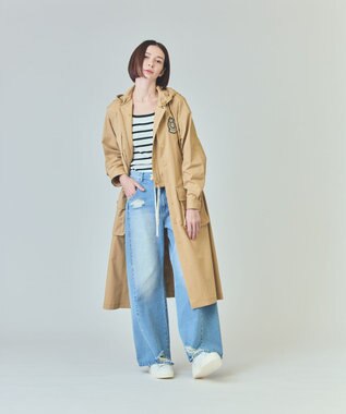 GRACE CONTINENTAL ミリタリー3WAYコート ベージュ