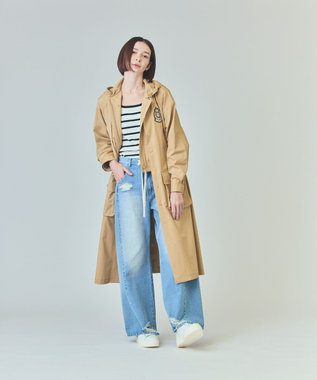 GRACE CONTINENTAL ミリタリー3WAYコート ベージュ