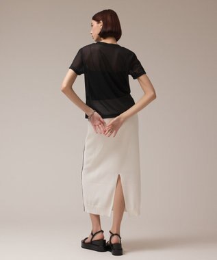 GRACE CONTINENTAL シアーカットトップ ブラック