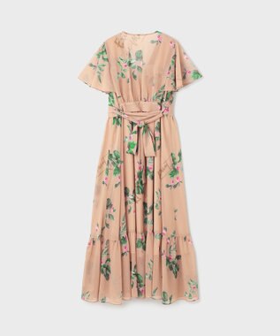 GRACE CONTINENTAL プリントセパレートワンピース ブラウン