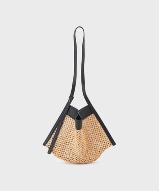 GRACE CONTINENTAL ORSETTOトライアングルバッグ ブラック