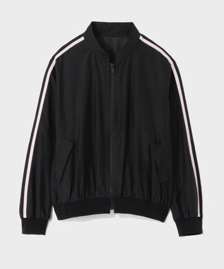 GRACE CONTINENTAL シアーラインブルゾン ブラック