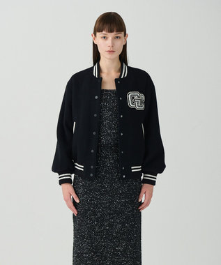 GRACE CONTINENTAL ビジューembアワードジャケット ブラック