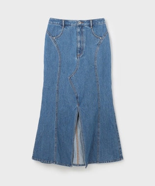 GRACE CONTINENTAL マーメイドデニムスカート インディゴ