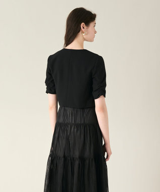 GRACE CONTINENTAL ショートボレロ ブラック