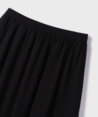 GRACE CONTINENTAL トリアセバル-ンスカート ブラック