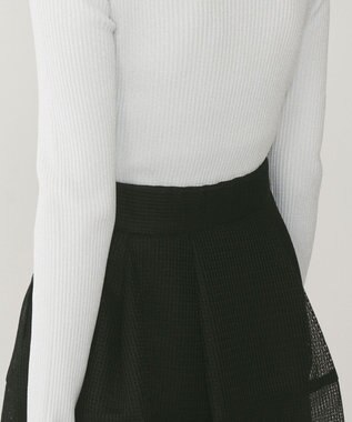 GRACE CONTINENTAL ダンボールメッシュスカート ブラック