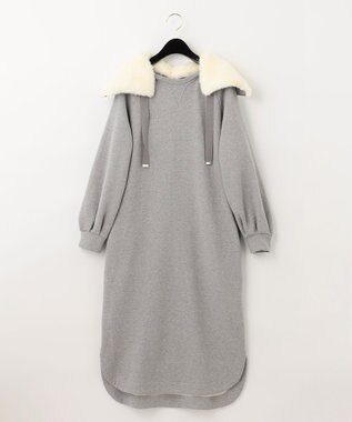 エコファー付裏毛ワンピース / GRACE CONTINENTAL | GRACE CONTINENTAL  