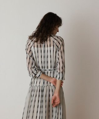 GRACE CONTINENTAL ハートストライプワンピース キナリ