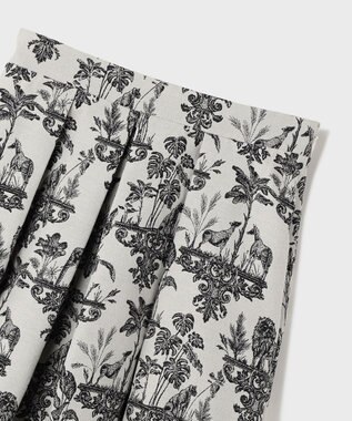 GRACE CONTINENTAL アニマルジャガードスカート キナリ