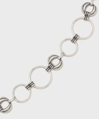 GRACE CONTINENTAL コンチョチェーンベルト シルバー