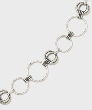 GRACE CONTINENTAL コンチョチェーンベルト シルバー