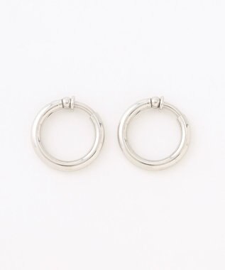 GRACE CONTINENTAL パールリングイヤークリップ シルバー