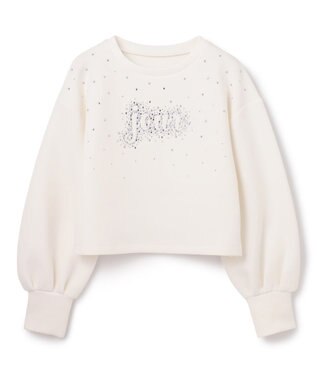 GRACE CONTINENTAL ロゴカットトップ ホワイト