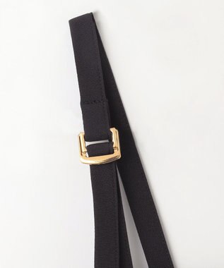 GRACE CONTINENTAL メッシュコンビキャミワンピース ブラック