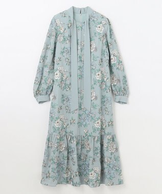 フラワー刺繍ボウタイワンピース / GRACE CONTINENTAL | GRACE CONTINENTAL グレースコンチネンタル 通販