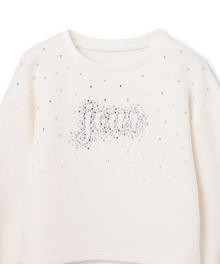 GRACE CONTINENTAL ロゴカットトップ ホワイト