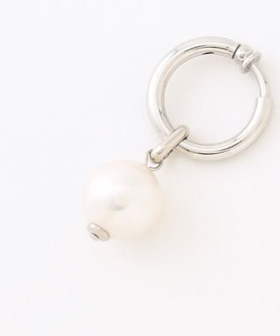 GRACE CONTINENTAL パールリングイヤークリップ シルバー