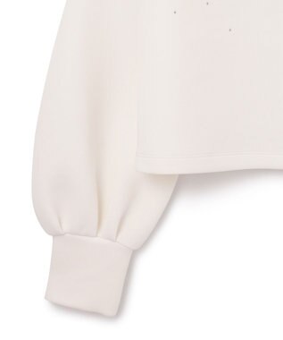 GRACE CONTINENTAL ロゴカットトップ ホワイト