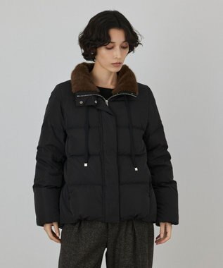GRACE CONTINENTAL ファー衿ダウンコート